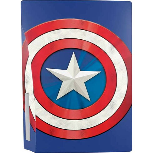 Marvel Captain America Shield PS5 Console Skin